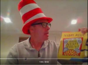 Bedtime Story Time: Pete the Cat & The Perfect Pizza Party